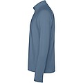 Estambul long sleeve mens half zip sweatshirt, storm blue