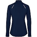 Estambul long sleeve womens half zip sweatshirt, navy