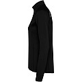 Estambul long sleeve womens half zip sweatshirt, solid black