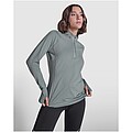 Estambul long sleeve womens half zip sweatshirt, storm blue