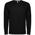 Estoril long sleeve kids t-shirt, solid black