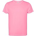 Estoril short sleeve kids t-shirt, silk pink