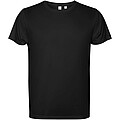 Estoril short sleeve kids t-shirt, solid black