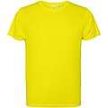 Estoril short sleeve mens t-shirt, fluor yellow