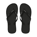 EVA beach slippers M, black