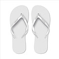 EVA beach slippers M, white