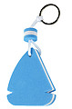 EVA sail ship shaped, floating key chain