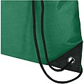 Evergreen GRS recycled non-woven drawstring bag 5L, green