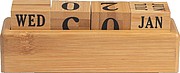 Everlasting bamboo desk calendar