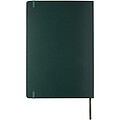 Executive A4 hard cover notebook, green