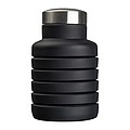 Extandable silicone drinking bottle