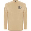 Extreme long sleeve mens t-shirt, sand