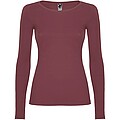 Extreme long sleeve womens t-shirt, berry red