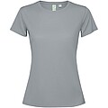 Extreme short sleeve womens t-shirt, hale blue