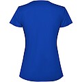 Extreme short sleeve womens t-shirt, royal blue