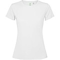 Extreme short sleeve womens t-shirt, white