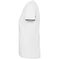 Extreme short sleeve womens t-shirt, white