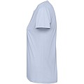 Extreme short sleeve womens t-shirt, zen blue