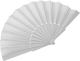 Fabric hand held fanWhite