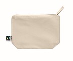 Fairtrade cotton cosmetic bag
