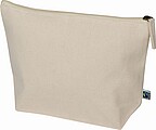 Fairtrade cotton toiletry bag