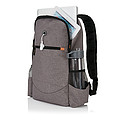 Fashion duo tone backpack, grey
