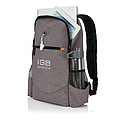Fashion duo tone backpack, grey