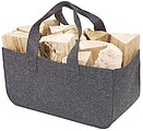 Felt firewood bag 