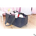 Felt firewood bag 