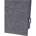 Felta GRS recycled felt gusset tote bag 20L, medium grey