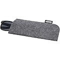 Felta GRS recycled pouch for glasses, medium grey