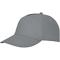 Feniks 5 panel cap, grey