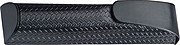 Ferraghini ballpen with twist mechanism with cloth cover in artificial leather case, black