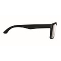 Festival sunglasses UV400, shiny silver