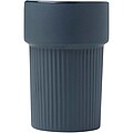 Fika 340 ml tumbler with bamboo sleeve, hale blue