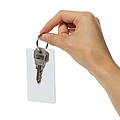 Findit RCS rplastic ultra-thin finder card rechargeable, white