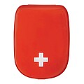 First aid kit, 6 pieces, red