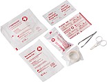 First aid kit in a nylon pouch Cobalt blue