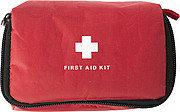 First aid kit in a nylon pouchRed