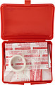 First aid kit in a plastic box, 10pc