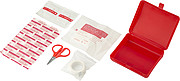 First aid kit in a plastic box, 10pc