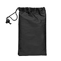 Fitness heavy resistance tube in pouch, grey