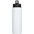 Fitz 800 ml RCS recycled single wall stainless steel water bottle, white