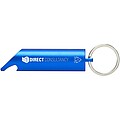 Flare RCS recycled aluminium IPX LED light and bottle opener with keychain