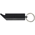 Flare RCS recycled aluminium IPX LED light and bottle opener with keychain