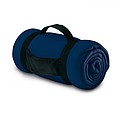 Fleece blanket, blue