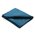 Fleece blanket in pouch