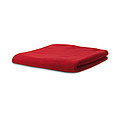 Fleece blanket, red