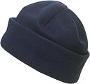 Fleece hat.Blue