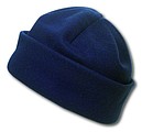 Fleece hat.Blue